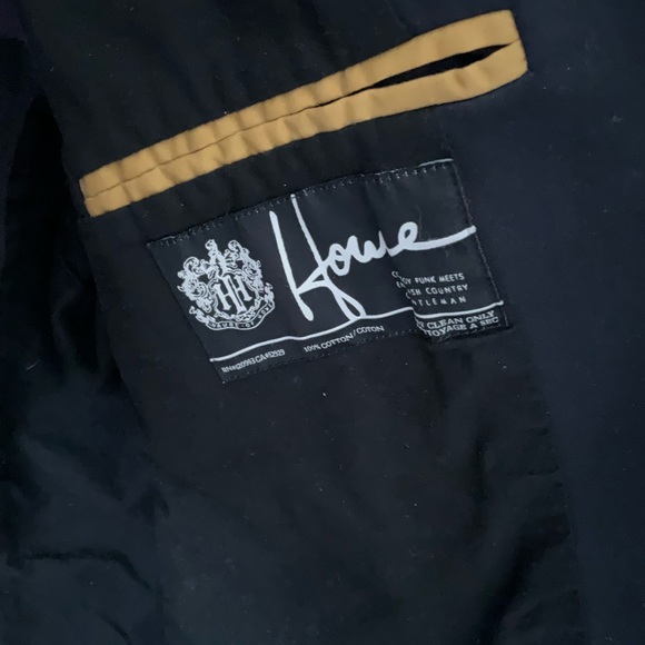 Howe Black Men’s Blazer Jacket with decorative lining - Size 48 - Picture 5 of 11